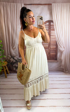Charger l'image dans la galerie, Robe bretelles beige ROMY (36 au 40)
