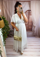 Charger l'image dans la galerie, Robe longue blanche VANILLE (36 au 48)