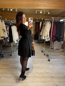Robe courte noir ELA (36 au 48)