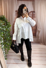Charger l'image dans la galerie, Chemise oversize blanche EMMA (38 au 48)