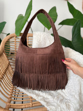 Charger l&#39;image dans la galerie, Grand sac chocolat ANSIA