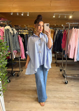 Charger l'image dans la galerie, Chemise loose rayé noir étoile de mer ( 36 au 52 )