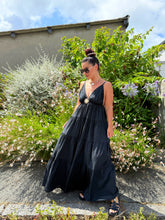 Charger l'image dans la galerie, Robe longue noir soleil ( 34 au 44 )