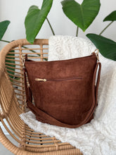 Charger l&#39;image dans la galerie, Sac effet daim Camel CATIA