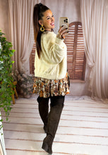 Charger l'image dans la galerie, Gilet beige tout doux Appoline (34 au 48)