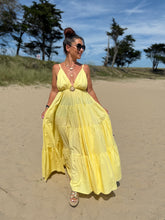 Charger l'image dans la galerie, Robe longue jaune soleil DITA  ( 34 au 44)