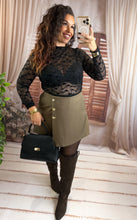Charger l'image dans la galerie, Jupe/short taupe MARGOT (36 au 48)
