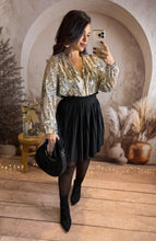 Charger l&#39;image dans la galerie, Body beige à sequin argenté LIVIA (36 au 42 ) ⭐️