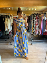 Charger l&#39;image dans la galerie, Ensemble rayé bleu citron ( 34 au 46 )