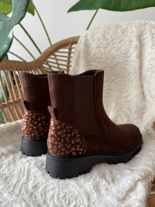 Bottine chocolat ARIELLE
