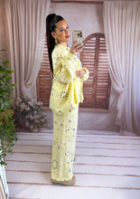 Charger l'image dans la galerie, Pantalon jaune gaz de coton bandana