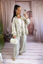 Charger l'image dans la galerie, Pantalon beige gaz de coton bandana ( 36 au 46 )