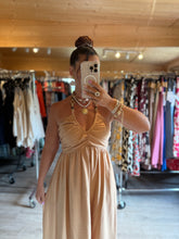 Charger l&#39;image dans la galerie, Robe beige bijoux ( s/m/l )