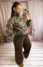 Charger l'image dans la galerie, Veste polaire léopard LAURA (34 au 48)