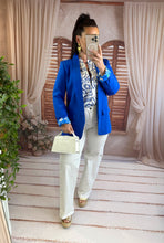 Charger l'image dans la galerie, Blazer bleu roi TILIA (36 au 50)