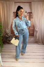 Charger l'image dans la galerie, Jeans large bleu clair VALENCE (36 au 44)