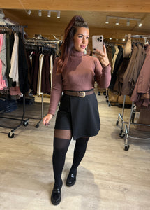 Col roulé chocolat DOREEN (34 au 44)