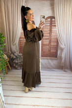 Charger l'image dans la galerie, Ensemble chocolat top + jupe AUSTRALIA (36 au 42)