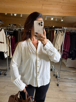 Chemise écru LEILA (36 au 48)