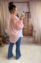 Charger l'image dans la galerie, Chemise rayé bleu jaune rose FELICIA (38 au 46)