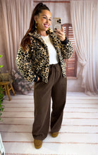 Charger l'image dans la galerie, Veste polaire léopard LAURA (34 au 48)