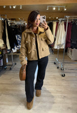 Charger l&#39;image dans la galerie, Veste camel ARIANA (36 au 44)