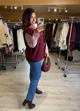 Charger l&#39;image dans la galerie, Gilet sans manches bordeaux YOU (34 au 44)