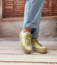 Charger l'image dans la galerie, Basket léopard gold COLINE (36 au 41)