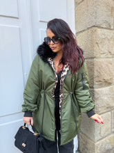 Charger l&#39;image dans la galerie, Manteau kaki MELISSA (36 au 46)