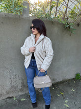 Charger l&#39;image dans la galerie, Manteau beige fourrure synthétique THAIS (36 au 42)