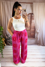 Charger l'image dans la galerie, Pantalon gaz de coton rose soleil ERELL (38 au 46)