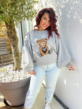 Charger l&#39;image dans la galerie, Sweat gris ours ( 36 au 42)