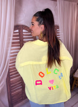 Charger l'image dans la galerie, Chemise gaz de coton dolce vita jaune CASSIS (36 au 48) New