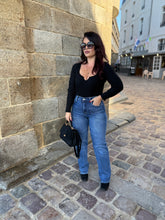 Charger l&#39;image dans la galerie, Jean large bleu YOUNA (34 au 42)