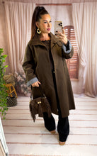 Charger l'image dans la galerie, Manteau trench chocolat SANDRA (36 au 46)