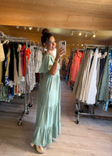 Charger l'image dans la galerie, Robe vert d’eau NEYA ( taille 40 au 48 )New