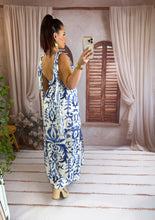 Charger l'image dans la galerie, Robe motif bleu multi position ASSIA (36 au 46)