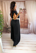 Charger l'image dans la galerie, Combinaison coupe large noir RACHEL (46 au 54)