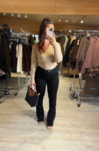 Charger l&#39;image dans la galerie, Jean noir bootcut LALIE (38 au 48)