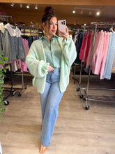 Charger l'image dans la galerie, Maxi gilet vert d'eau (36 au 46)