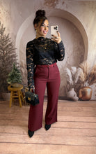 Charger l'image dans la galerie, Pantalon bordeaux MAILIS (34 au 46)