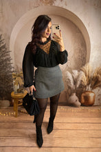 Charger l&#39;image dans la galerie, Blouse décolleté pois ELVIRA (36 au 52)⭐️