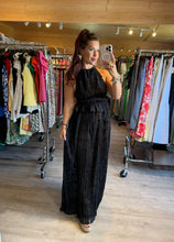Charger l&#39;image dans la galerie, Ensemble noir top+jupe ORIANA (34 au 40)