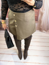 Charger l'image dans la galerie, Jupe/short taupe MARGOT (36 au 48)