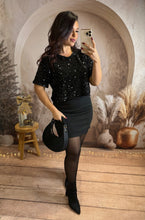 Charger l&#39;image dans la galerie, Robe noir dos nu sequin MILA (36 au 38)⭐️