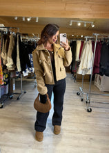 Charger l&#39;image dans la galerie, Veste camel ARIANA (36 au 44)