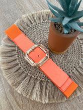 Charger l&#39;image dans la galerie, Ceinture orange élastique mira