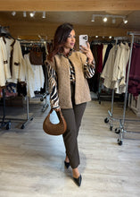 Charger l&#39;image dans la galerie, Gilet sans manches camel YOU (34 au 44)