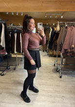 Charger l&#39;image dans la galerie, Jupe short noir KAM (36 au 50)
