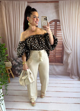 Charger l'image dans la galerie, Pantalon beige à cordelette SOLANGE (36 au 48)